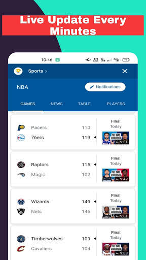 Live football and cricket app Live streaming screenshot 4