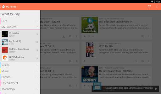 BeyondPod Podcast Manager screenshot 4