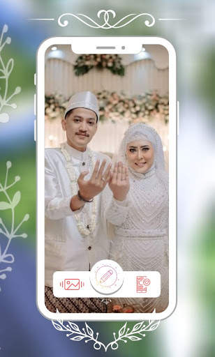 Couple Bridal Hijab Selfie screenshot 5