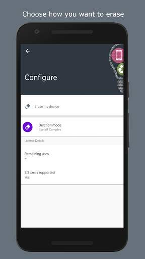 Secure Delete with BlankIT Mobile screenshot 2