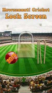 Howzzaaat! Cricket Lock Screen screenshot 1