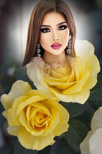 Lovely Flower Photo Frame screenshot 5