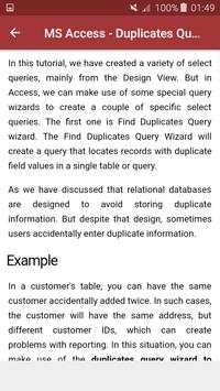 Learn MS Access screenshot 2