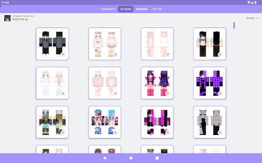 Skins-MASTER for Minecraft screenshot 14