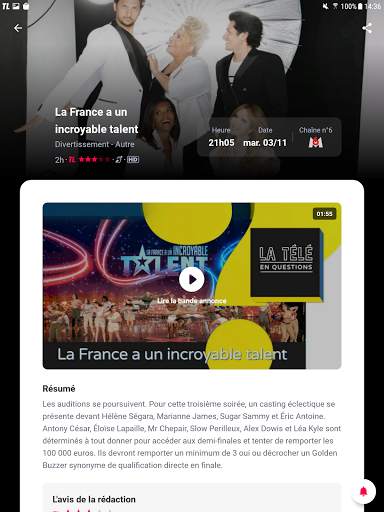 Programme TV Télé-Loisirs screenshot 9