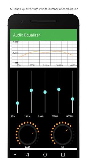 Audio Equalizer & Bass booster screenshot 3