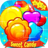 Match Sweet Candy Free Game logo