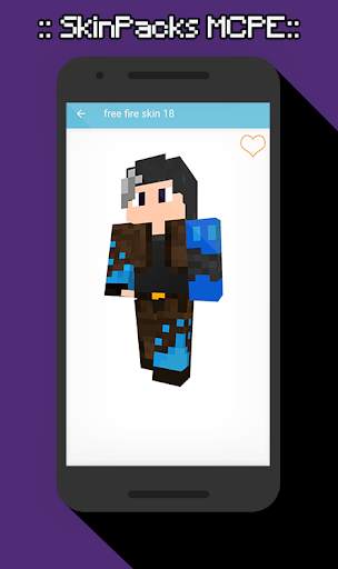 SkinPacks freefire for Minecraft screenshot 1