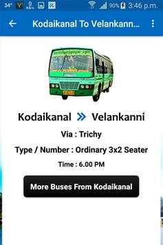 Kodaikanal Bus Info screenshot 8