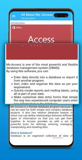 MS Access tutorial - complete course - Offline 3 تصوير الشاشة