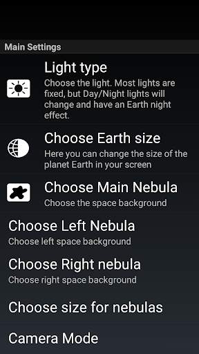 Planet Earth 3D Live Wallpaper HD screenshot 6
