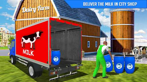 Milk Van Delivery Simulator screenshot 2
