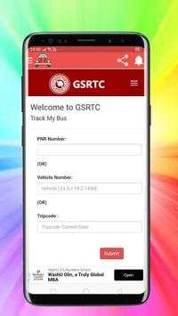 Gujarat ST  bus schedule screenshot 2