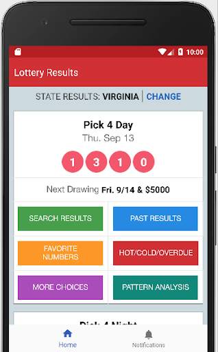 Lottery App -  Lotto Winning Numbers & Predictions screenshot 1
