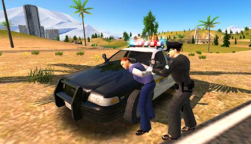 Crime City Police Car Driver screenshot 2