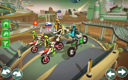 Gravity Rider: グラビティバイクのゲーム screenshot 14