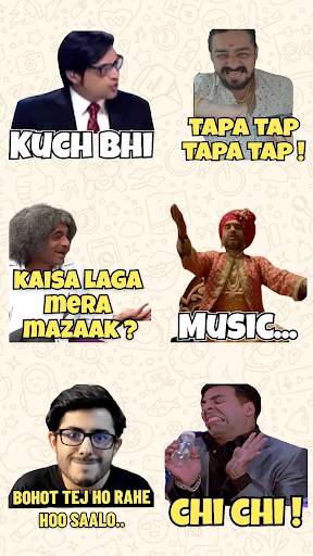Hindi Stickers Funny WASticker screenshot 8