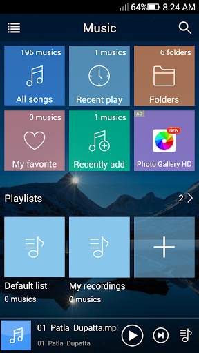 Music Player screenshot 1