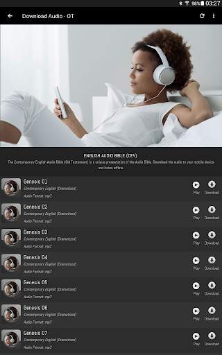 English Audio Bible (CEV) screenshot 13