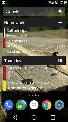 Timetable screenshot 8