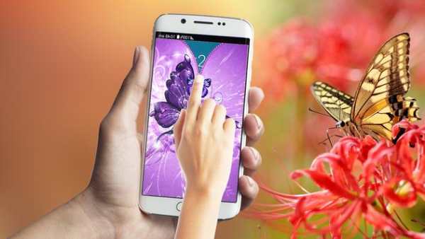 Butterfly Zip Screen Lock screenshot 2