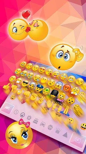 Beautiful Colorful Abstract Keyboard screenshot 3