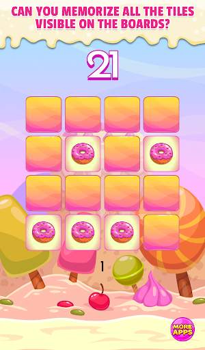 Brain game & Memory training - Sweet Cookies screenshot 7