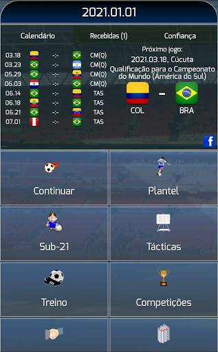 True Football National Manager screenshot 1