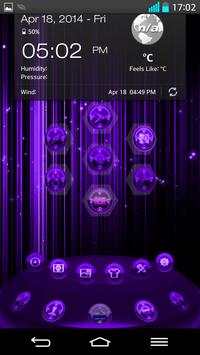 Next Launcher 3D PUrings Theme screenshot 7