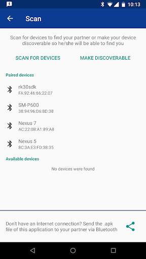 Bluetooth Chat screenshot 4