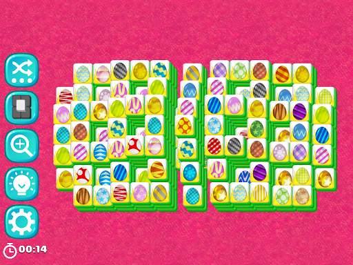 Easter Eggs Mahjong - Free Tower Mahjongg Game screenshot 22