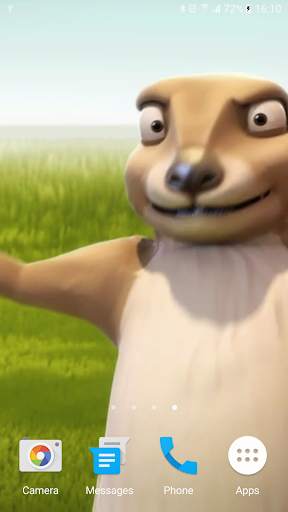Funny Beaver Live Wallpaper screenshot 5