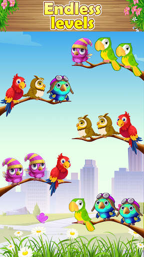 Bird Sort Puzzle - Color Games screenshot 1