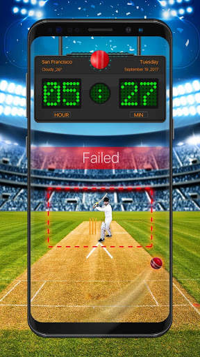 Funny Cricket Game Lock Screen for You screenshot 4