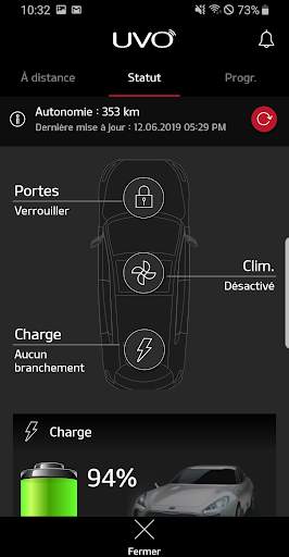 Kia UVO screenshot 2