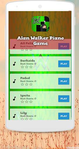 Megic Alan Walker- On May Way Piano Game screenshot 1