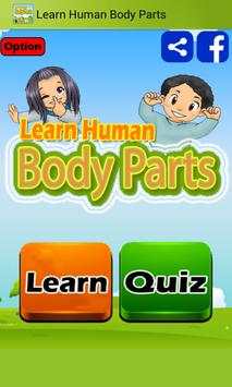 Learn Human Body Parts screenshot 1
