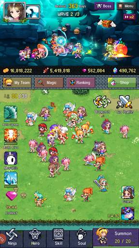 Hero Evolution 2 : Ninja Girls screenshot 1