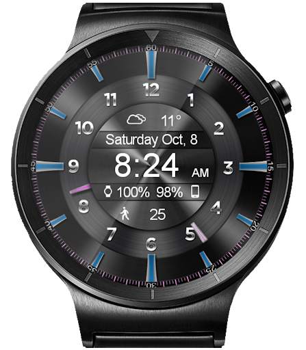 Mystic Ebony HD Watch Face Widget & Live Wallpaper screenshot 13