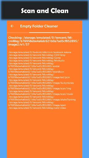 Empty Folder Cleaner screenshot 2