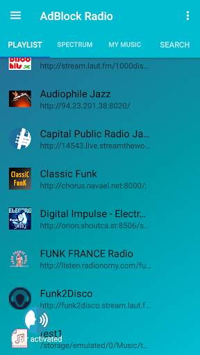 AdBlock Radio 1 تصوير الشاشة