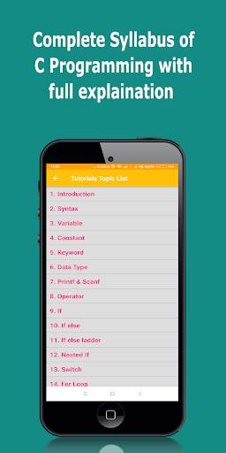 C Programming App 3 تصوير الشاشة
