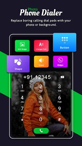 Photo Phone Dialer - My Photo Caller Screen screenshot 4