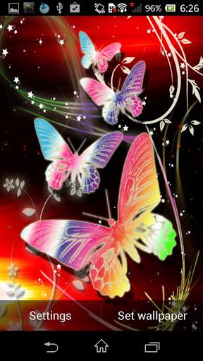 Galaxy HD Live Wallpaper screenshot 6