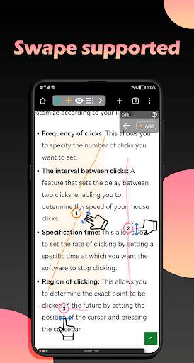Auto Clicker Lite screenshot 4