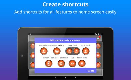 Bright Torch light – Front and back flashlight app screenshot 10
