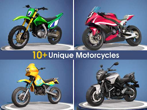 Bike Rider 3D - Motorcycle Racing Stunt Games 2021 screenshot 9