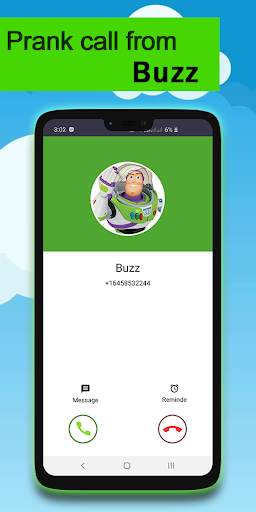 Call from buzz the Simulator prank 1 تصوير الشاشة