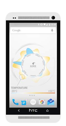 Weather Circle Live Wallpaper screenshot 2