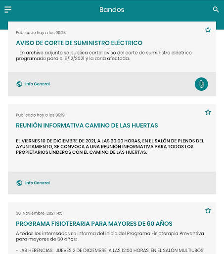 Las Herencias Informa скриншот 2